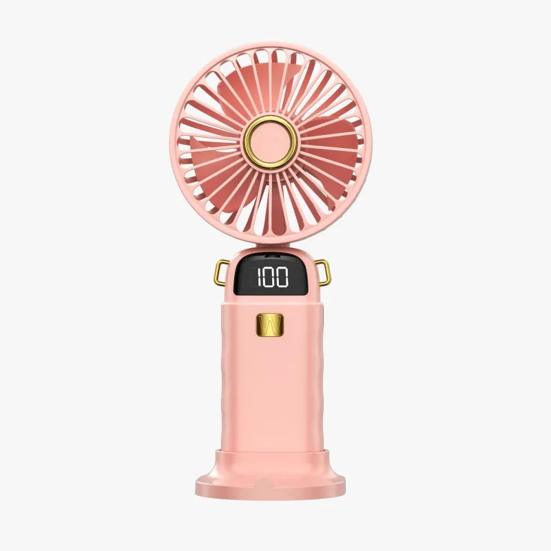 Mini USB Portable Handheld Fan – Rechargeable Foldable Cooling Fan | SAMBOVA