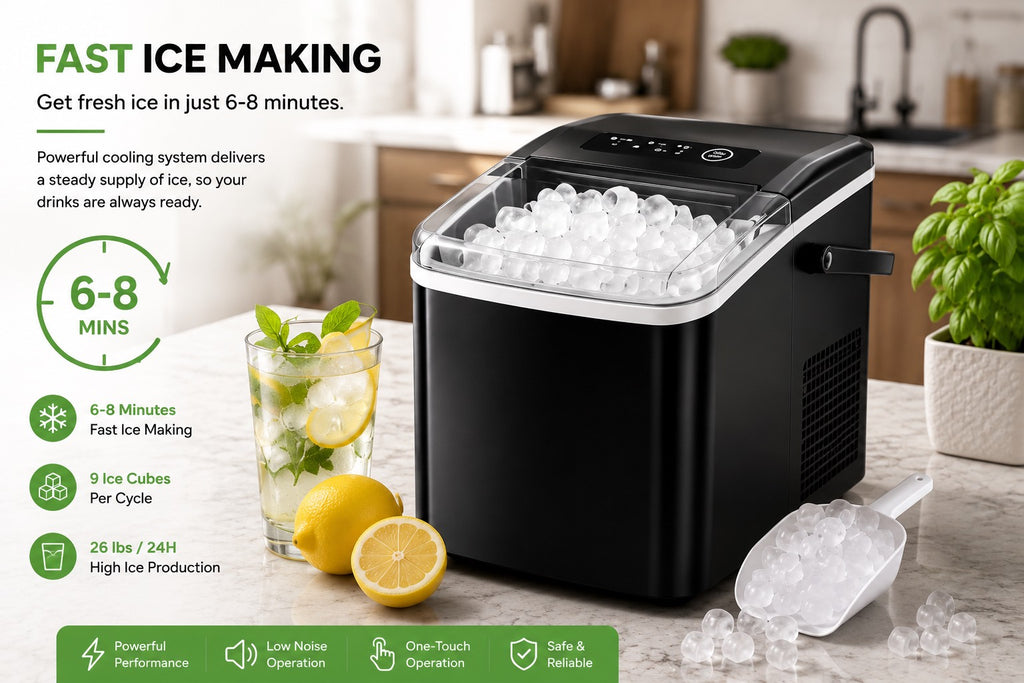 🧊 SmartIce™ Countertop Ice Maker | SAMBOVA