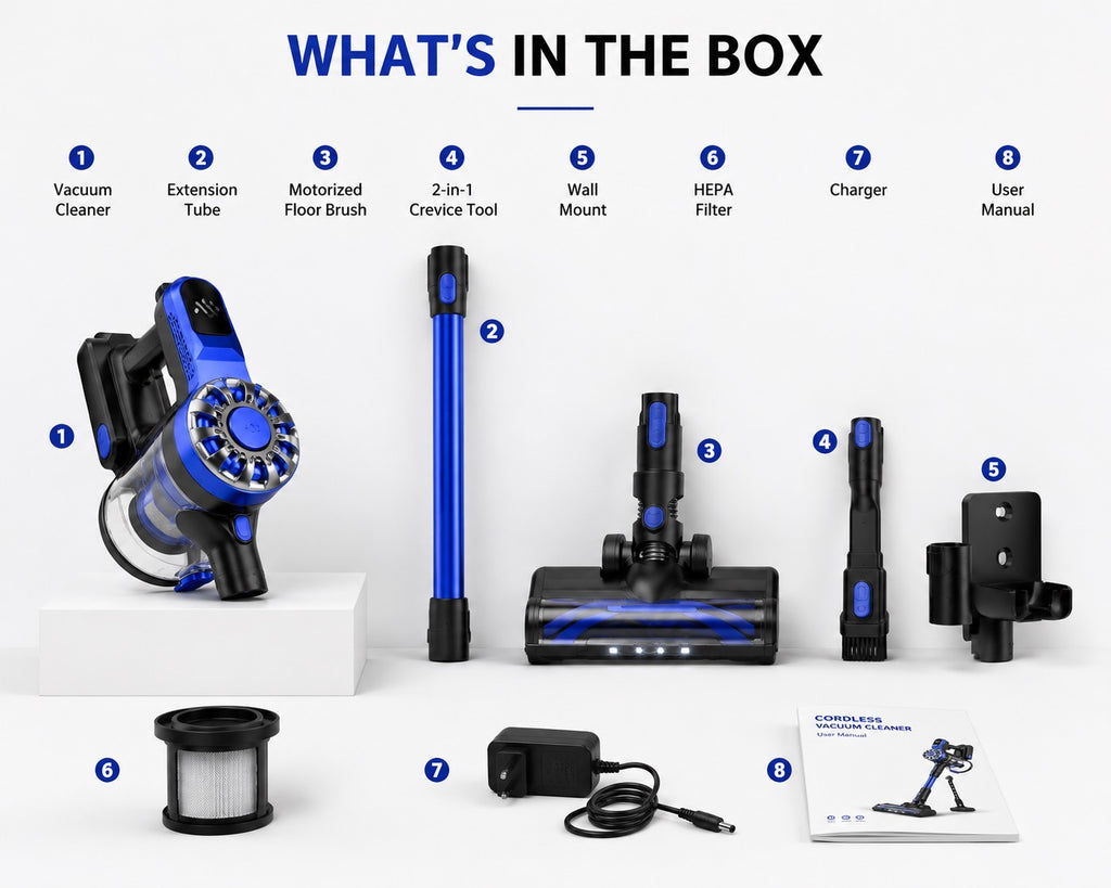 SwiftVac™ Cordless Vacuum Cleaner | SAMBOVA