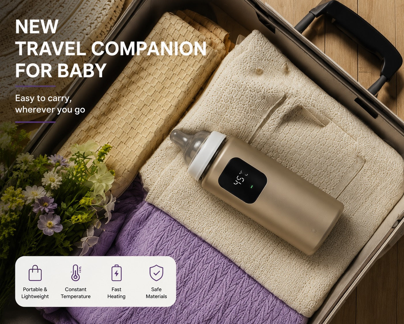 WarmGo™ Portable Bottle Warmer | SAMBOVA