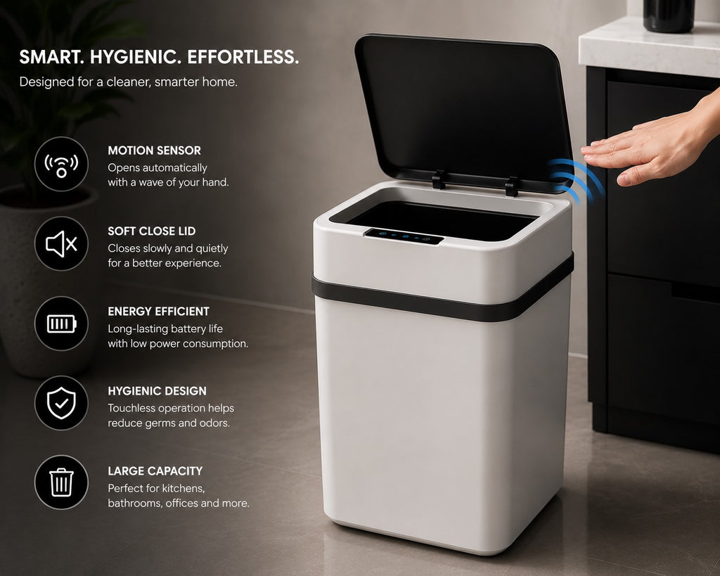 SenseBin™ Smart Trash Can | SAMBOVA