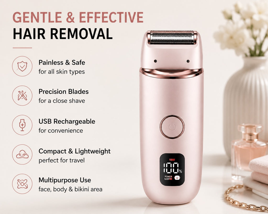 SilkTouch™ Portable Hair Remover | SAMBOVA