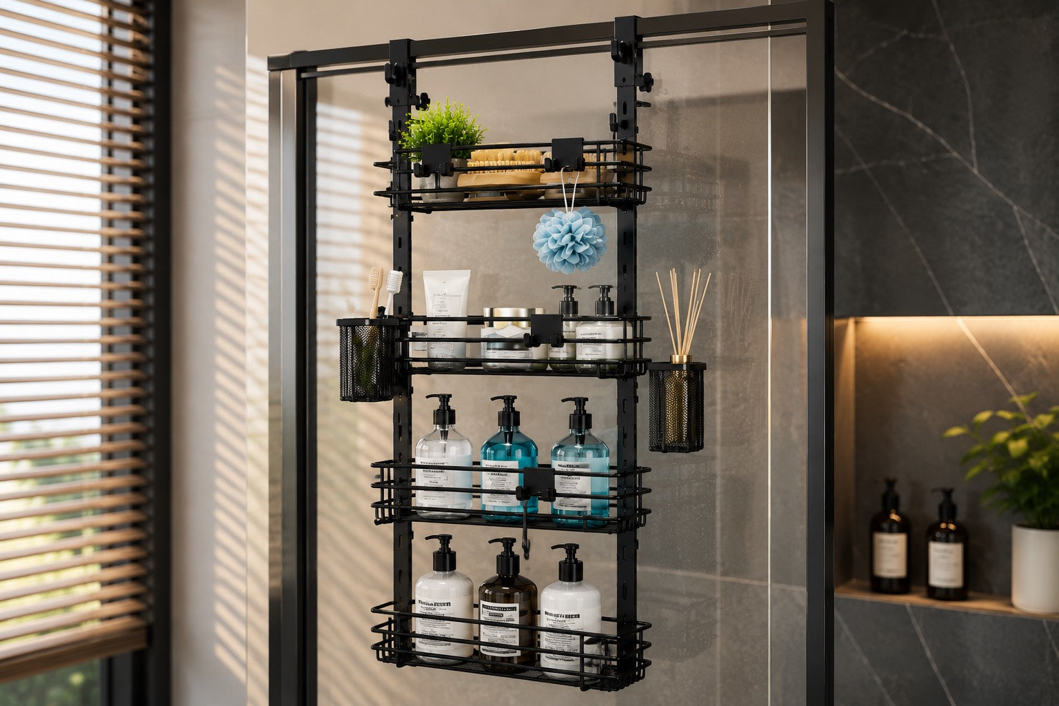 ShowerVault™ Adjustable Shower Organize | SAMBOVA