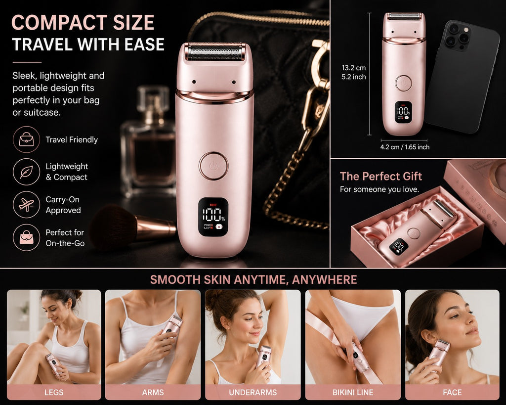 SilkTouch™ Portable Hair Remover | SAMBOVA