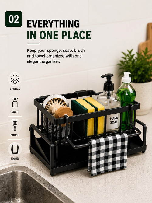 Premium Kitchen Sink Organizer | SAMBOVA