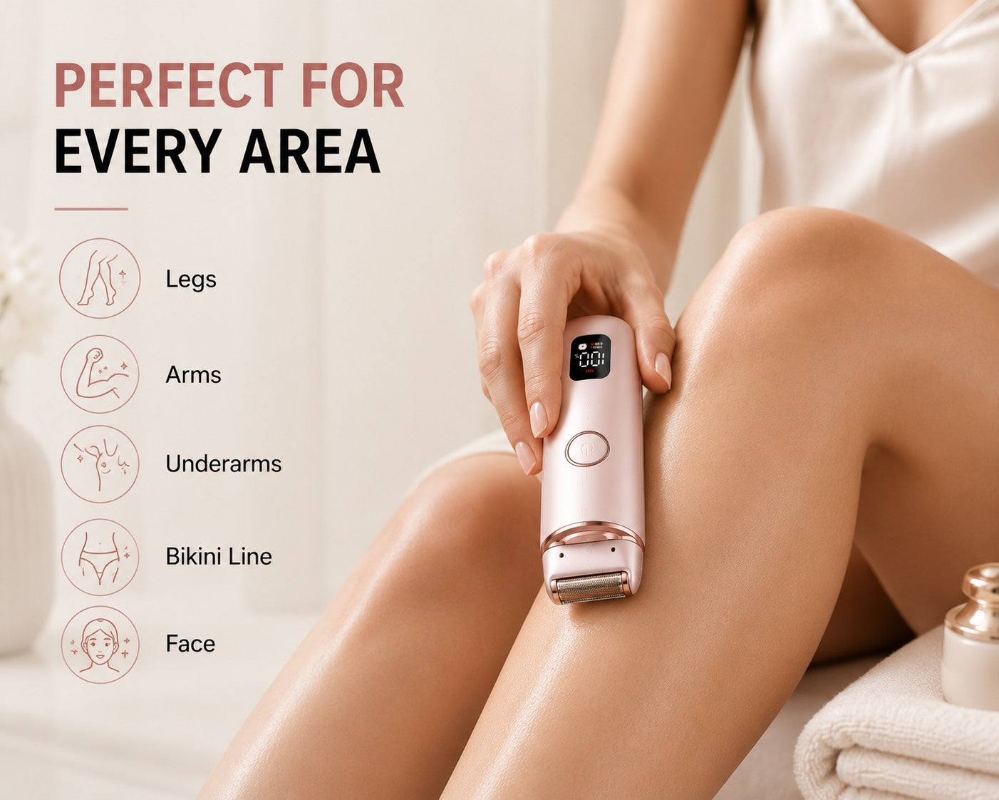 SilkTouch™ Portable Hair Remover | SAMBOVA