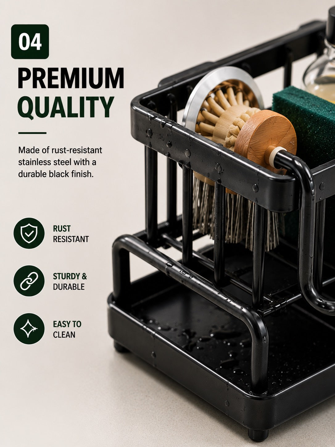 Premium Kitchen Sink Organizer | SAMBOVA