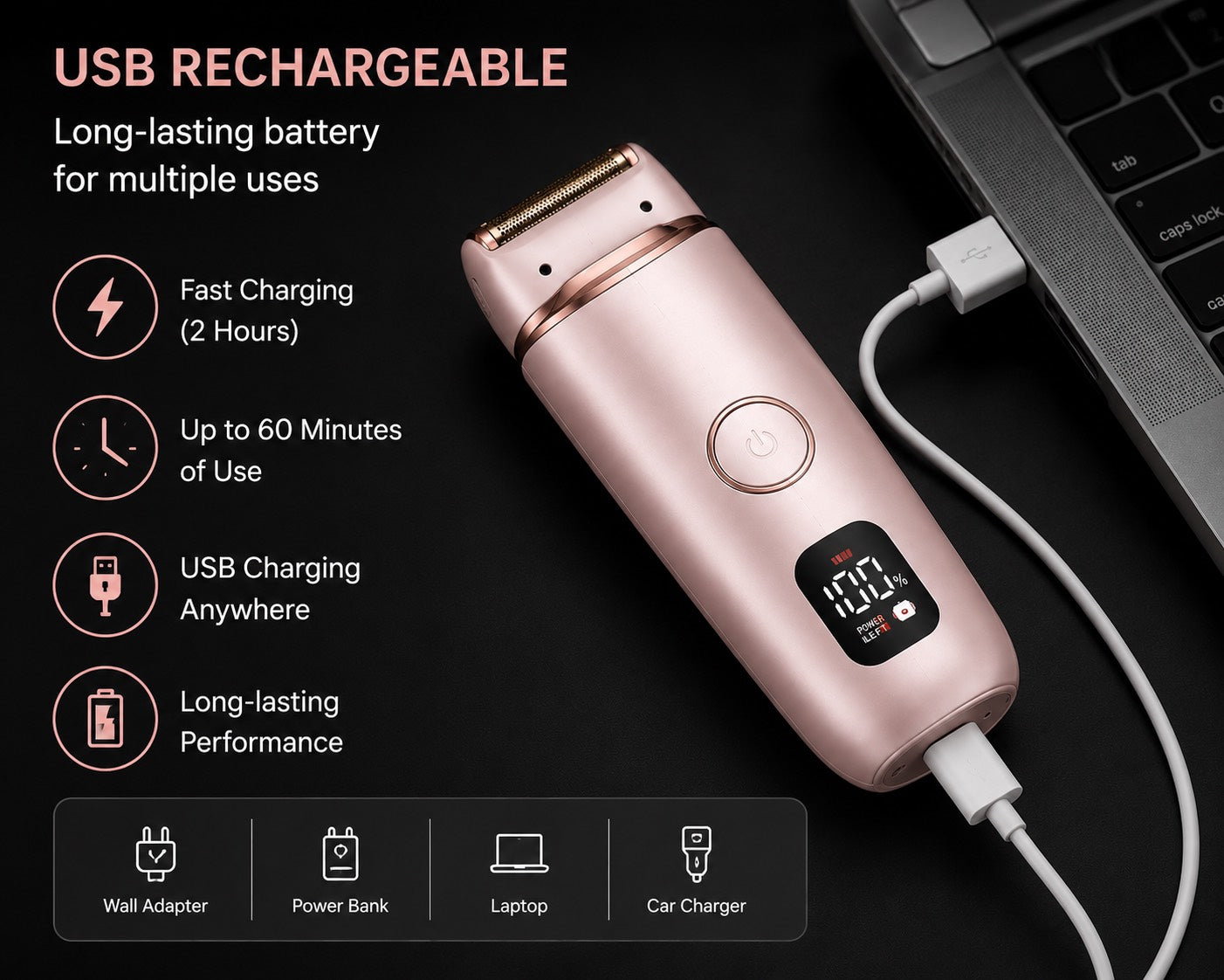 SilkTouch™ Portable Hair Remover | SAMBOVA
