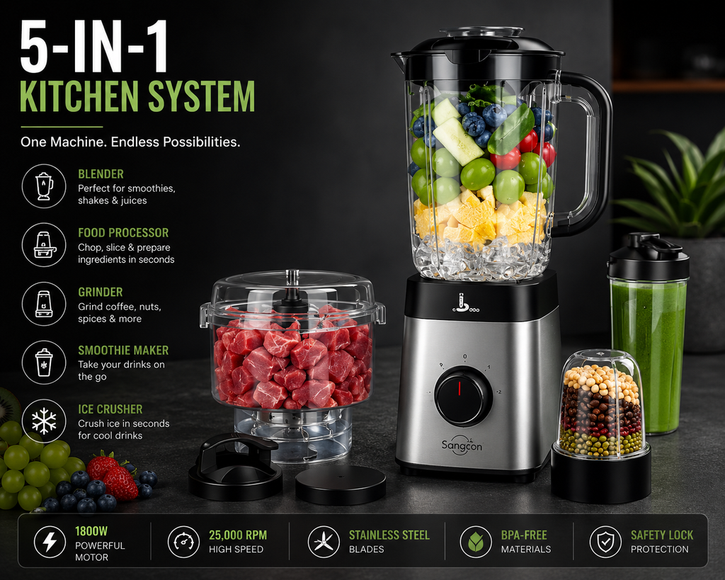 BlendPro™ 5-in-1 Kitchen System | SAMBOVA