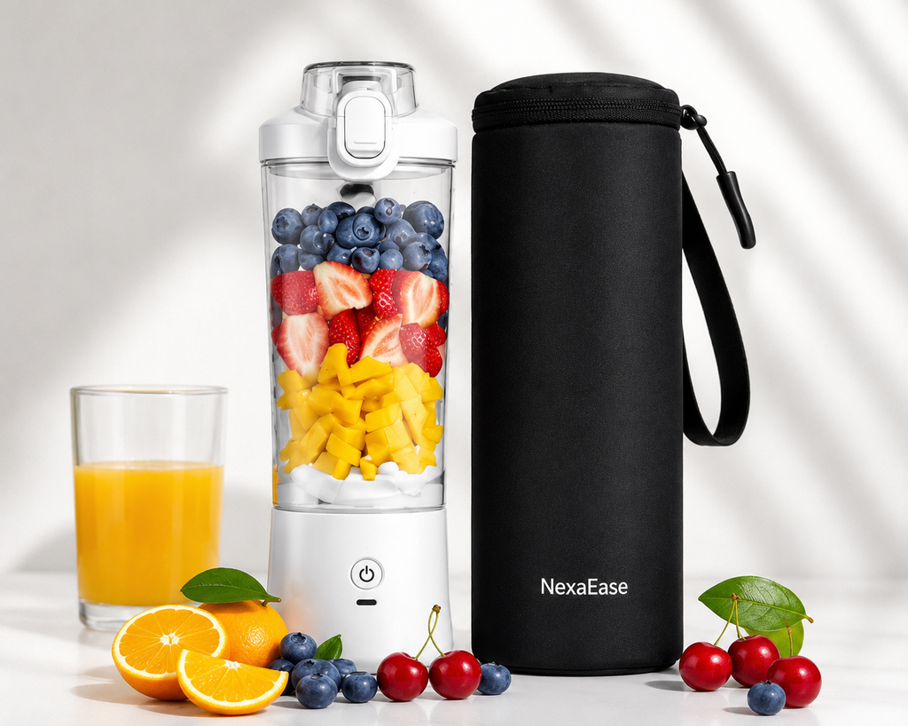 Portable Blender with Insulated Sleeve – 20oz Personal Smoothie Maker