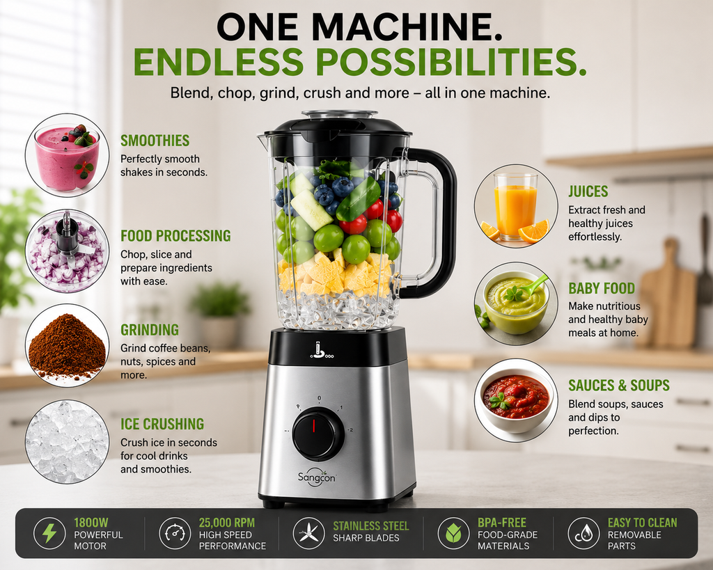 BlendPro™ 5-in-1 Kitchen System | SAMBOVA