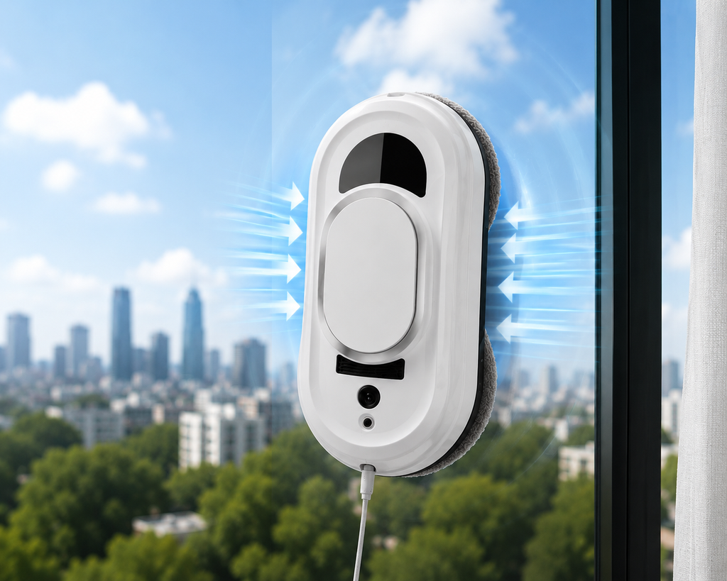 Smart Window Cleaning Robot – Automatic Glass Cleaning with Remote Control | SAMBOVA