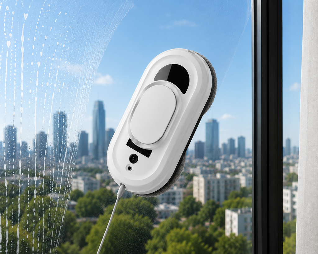 Smart Window Cleaning Robot – Automatic Glass Cleaning with Remote Control | SAMBOVA