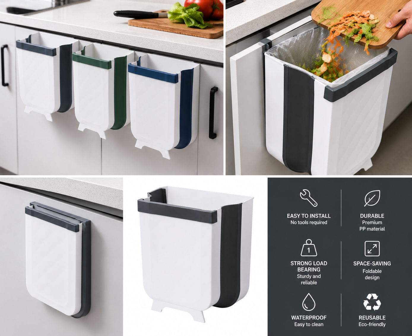 CabiBin™ – Hanging Kitchen Trash Holder | SAMBOVA