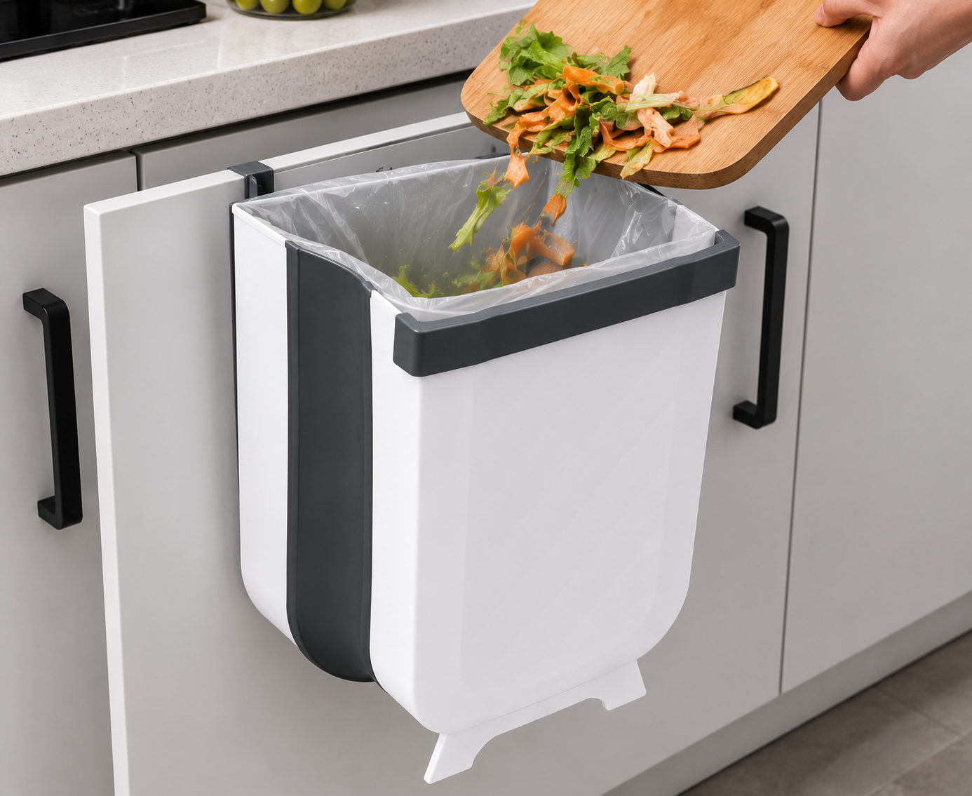 CabiBin™ – Hanging Kitchen Trash Holder | SAMBOVA