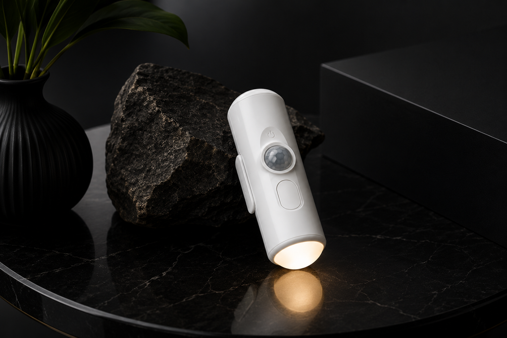 Rechargeable Motion Sensor LED Night Light – Magnetic Stick-On Wall Light | SAMBOVA