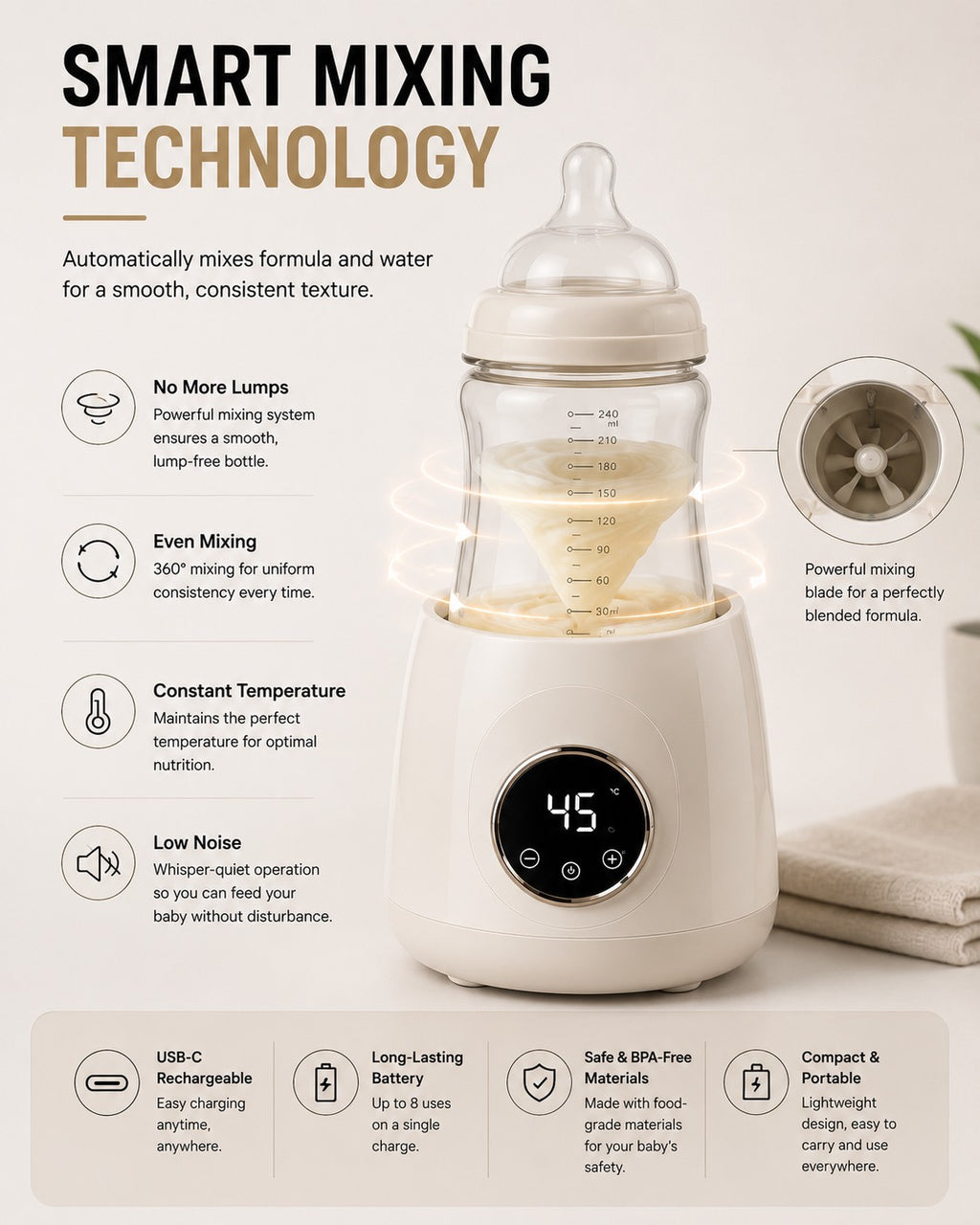 SmartMix™ Baby Formula Maker | SAMBOVA