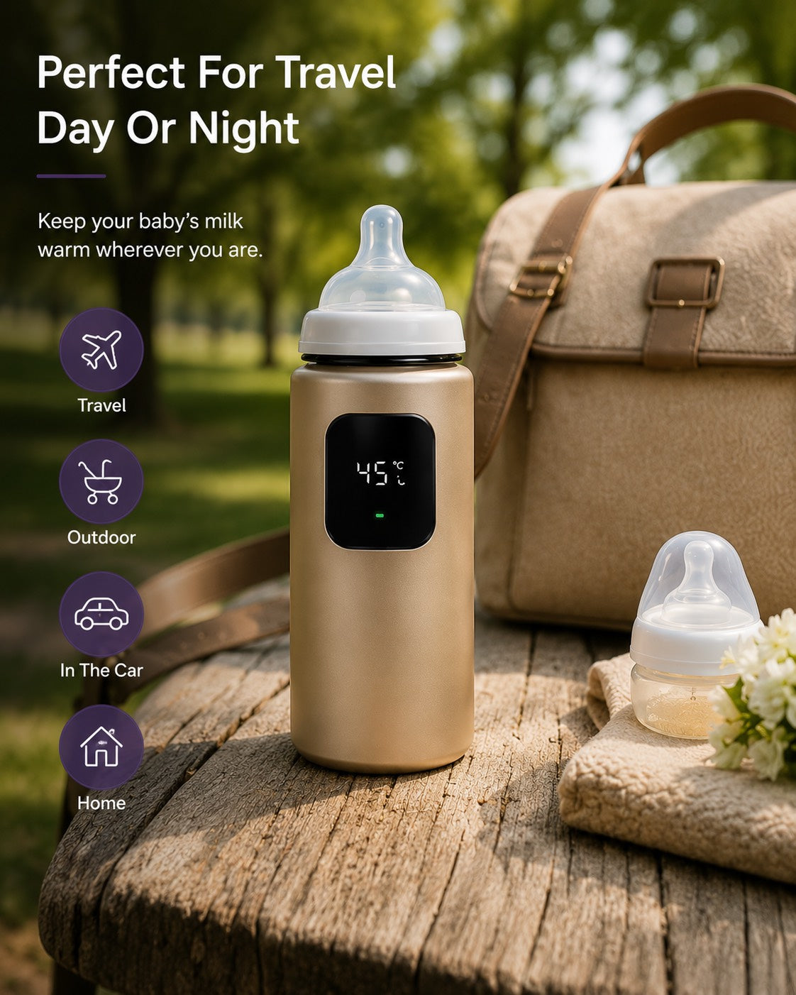 WarmGo™ Portable Bottle Warmer | SAMBOVA