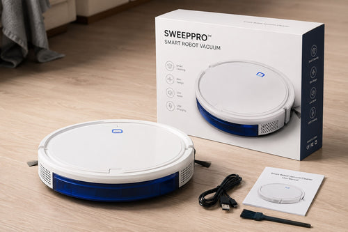 SweepPro™ Smart Robot Vacuum | SAMBOVA