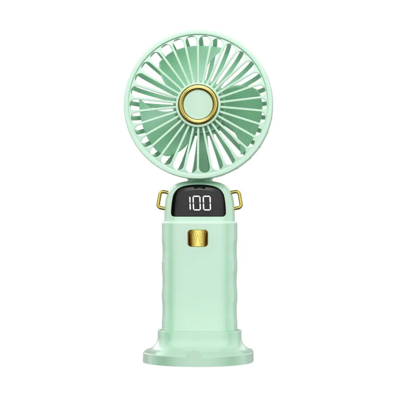 Mini USB Portable Handheld Fan – Rechargeable Foldable Cooling Fan | SAMBOVA
