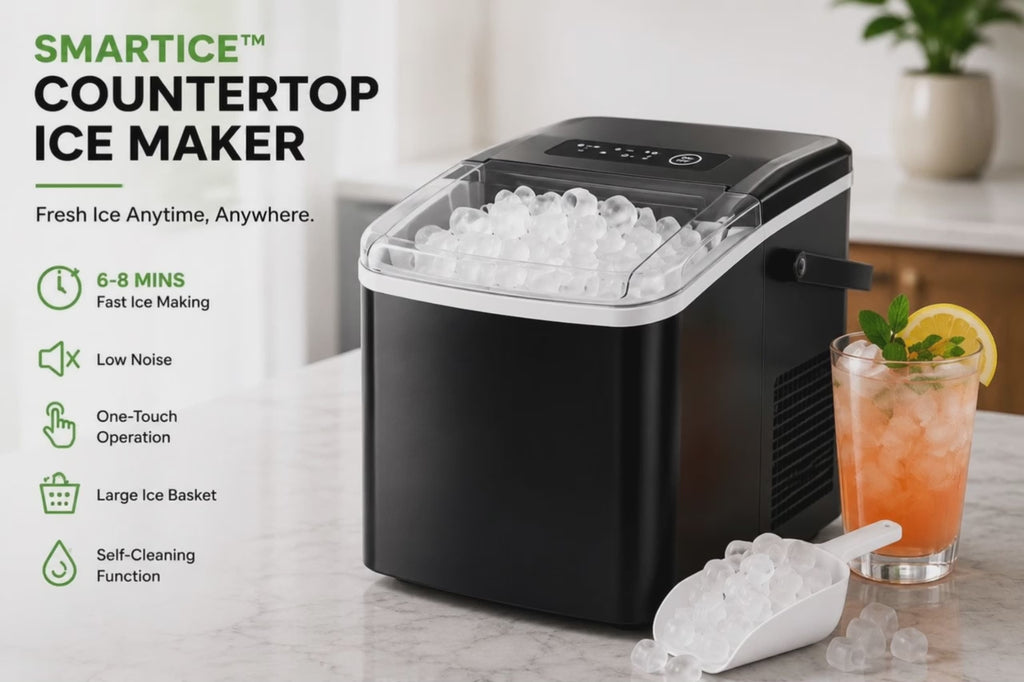 🧊 SmartIce™ Countertop Ice Maker | SAMBOVA